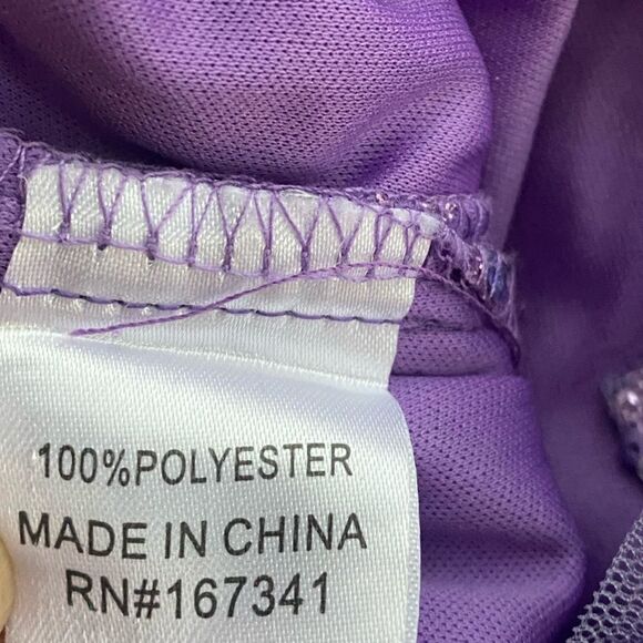 NWT Hello Molly Shimmering Star Sequin Mini Dress Purple  Sz XS Sleeveless - Picture 11 of 16